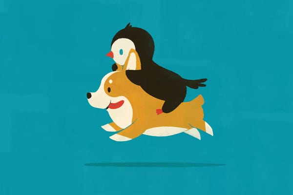 Kids Inspirational Art: Like The Wind by Jay Fleck