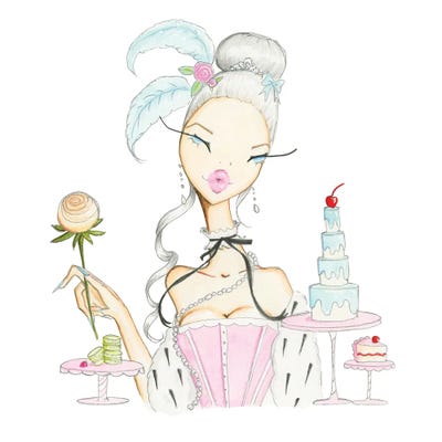 Let Them Eat Cake by Josefina Fernandez art print