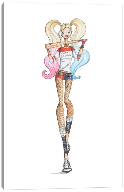 Harley Quinn Canvas Art Print - Harley Quinn