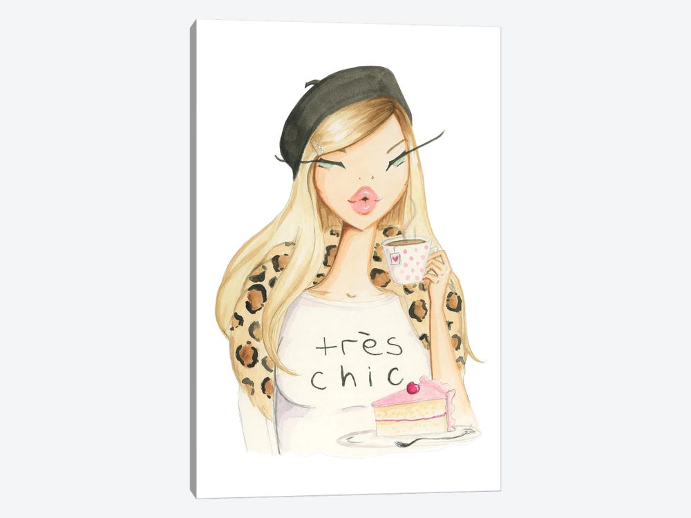 Tres Chic by Josefina Fernandez 1-piece Canvas Art Print