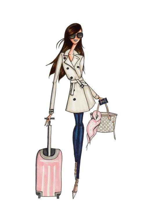Jetsetter by Josefina Fernandez wall art