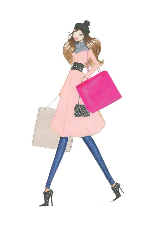 Saturday Stroll by Josefina Fernandez wall art