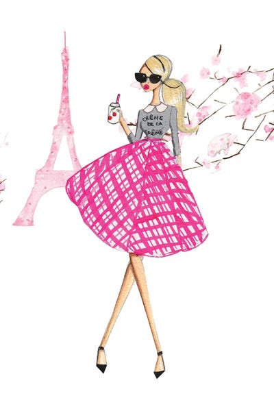 A Corner In Paris by Josefina Fernandez art print