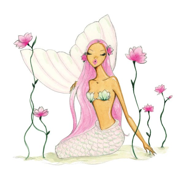 Mermaids: Lotus Flowers by Josefina Fernandez