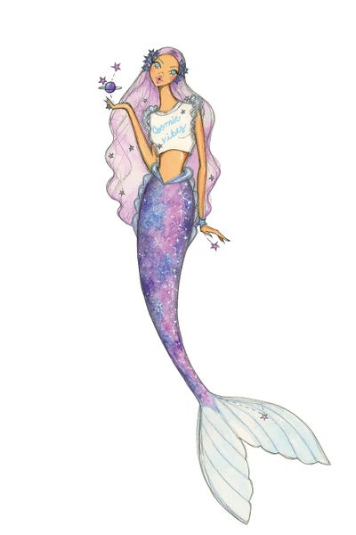 Mermaids: Cosmic Vibes by Josefina Fernandez