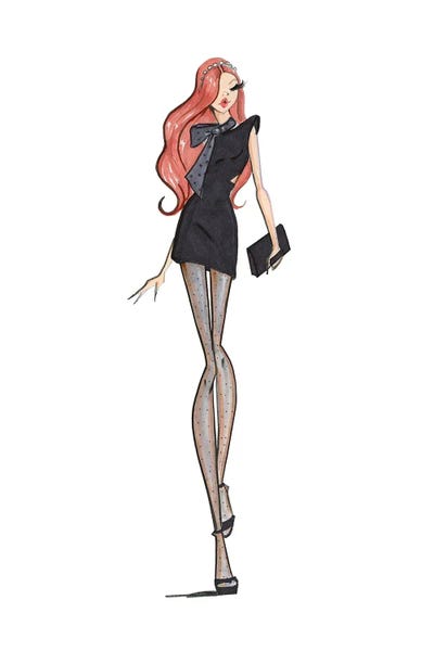 Lbd by Josefina Fernandez art print