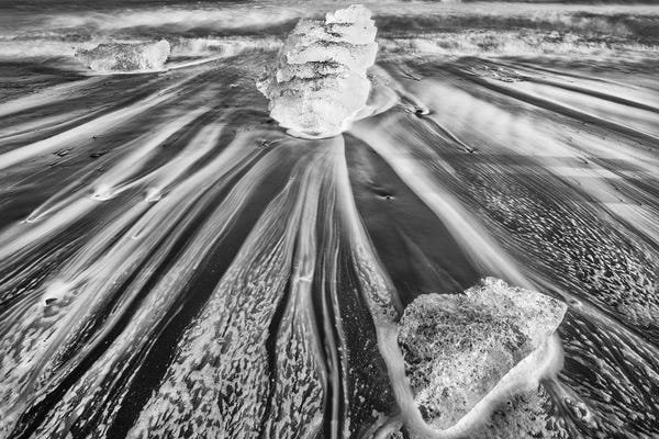 John Ford: Iceland, Diamond Beach by John Ford