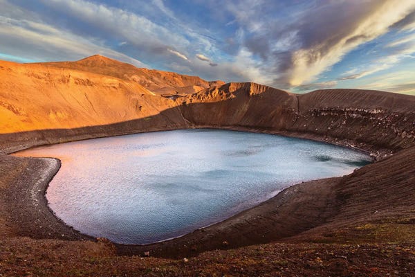 John Ford: Iceland, Krafla by John Ford