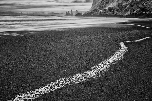 John Ford: Iceland, Reynisfjara Beach by John Ford