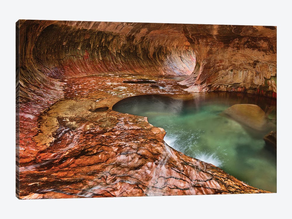 The Subway (Left Fork Of North Creek), Zion National Park, Utah, USA by John Ford 1-piece Art Print