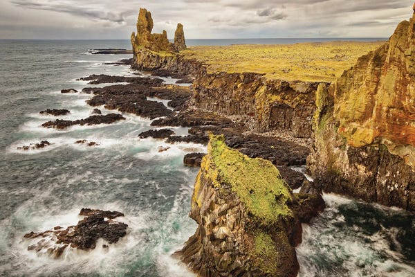 Snaefellsnes: Iceland, Snaefellsnes Peninsula, Londrangar Cliffs by John Ford
