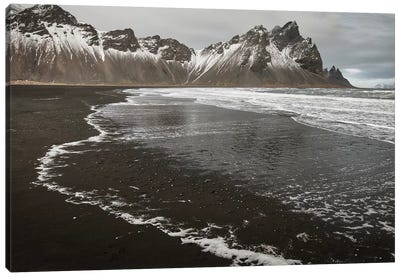 Iceland, Stokknes, Mt. Vestrahorn Canvas Art Print