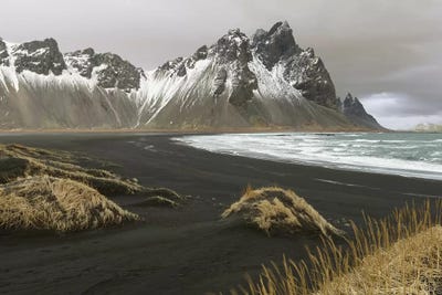 Iceland, Stokksnes, Mt. Vestrahorn by John Ford canvas print