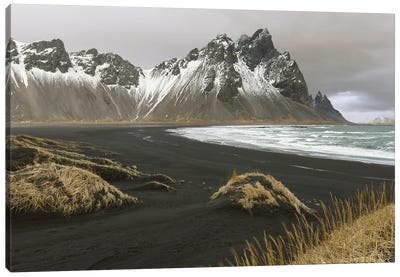 Iceland, Stokksnes, Mt. Vestrahorn Canvas Art Print