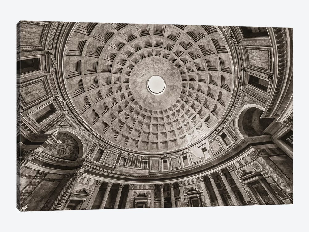 Italy, Pantheon by John Ford 1-piece Canvas Artwork
