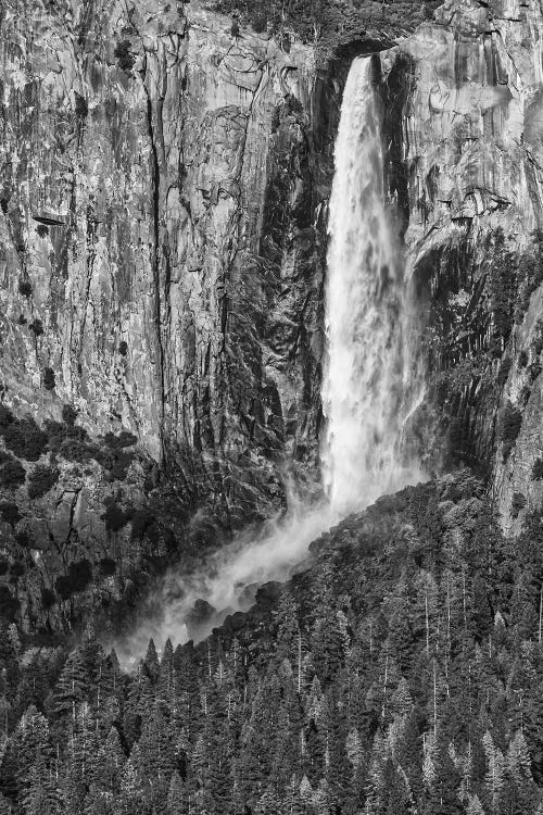 Usa, California, Yosemite, Bridal Veil Falls