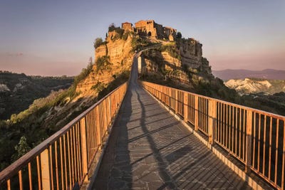Europe, Italy, Civita Di Bagnoregio by John Ford art print