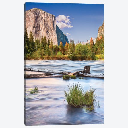 Usa, California, Yosemite, Valley View Canvas Print #JFO56} by John Ford Canvas Print