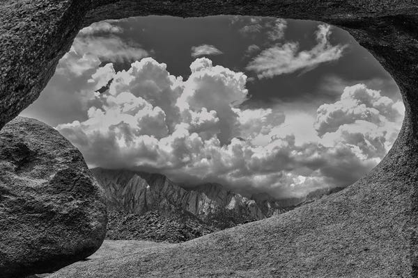 John Ford: Usa, Eastern Sierra, Mosaic Arch by John Ford