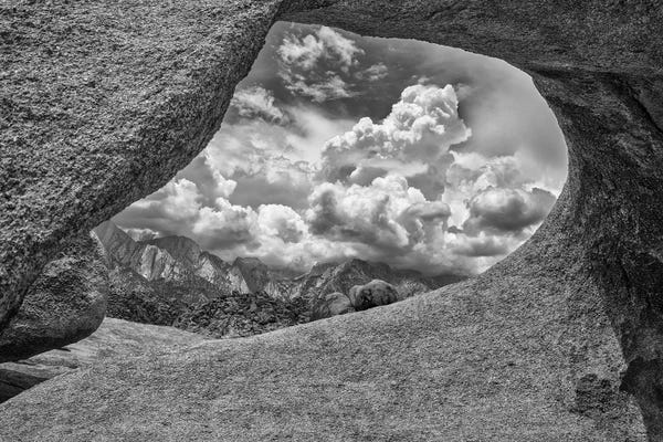 John Ford: Usa, Eastern Sierra, Mosaic Arch by John Ford