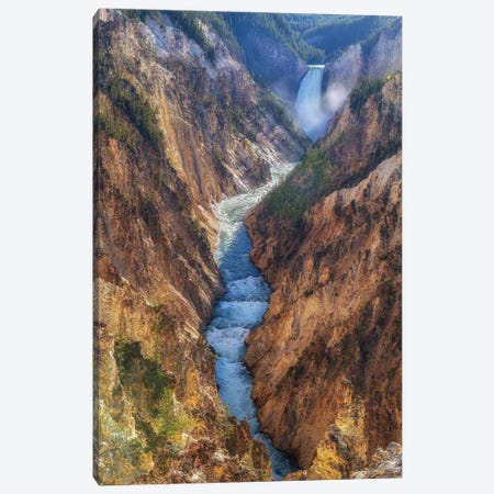 The Yellowstone Canvas Print #JFS25} by Jeffrey C. Sink Canvas Art