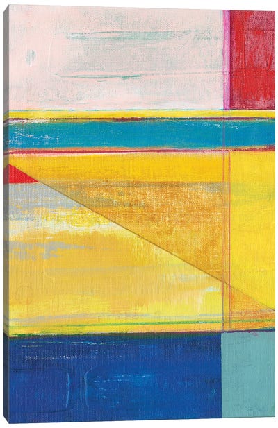 Colorful Geometrics I Canvas Art Print - Jodi Fuchs