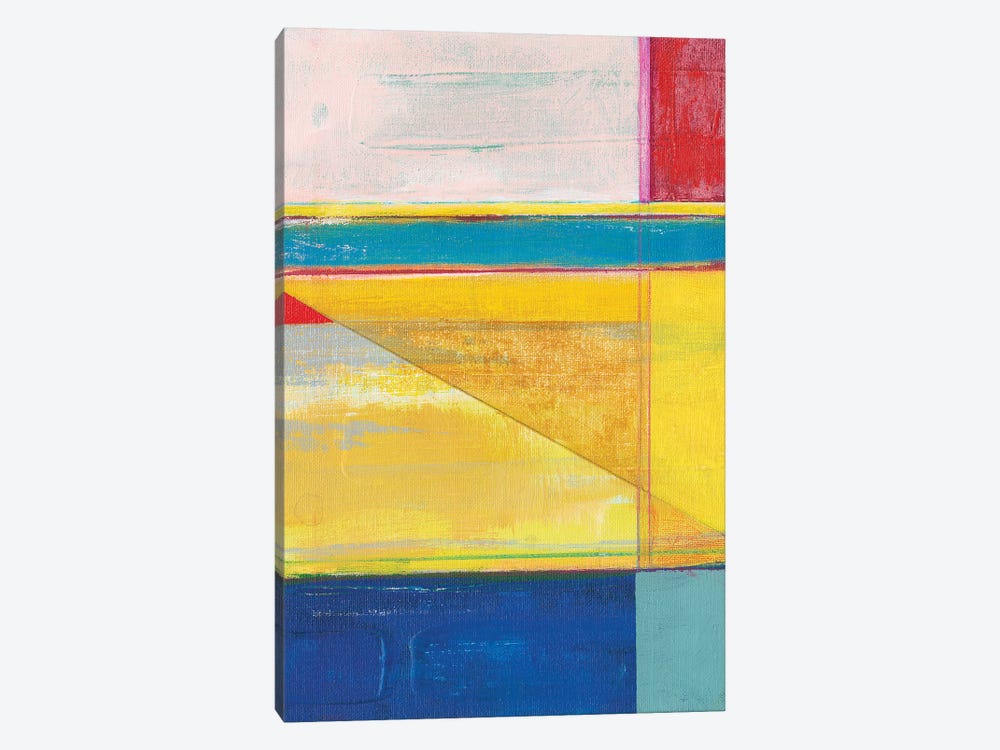 Colorful Geometrics I by Jodi Fuchs 1-piece Canvas Art Print
