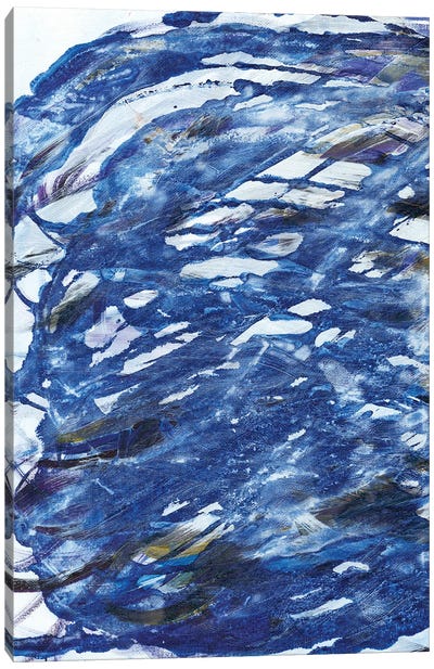 Blue Infinity II Canvas Art Print - Jodi Fuchs