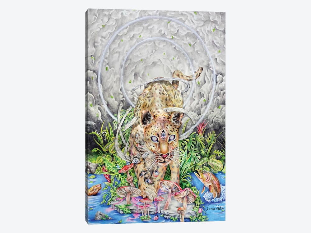 Nice Kitty by Jamie Forbes 1-piece Canvas Wall Art
