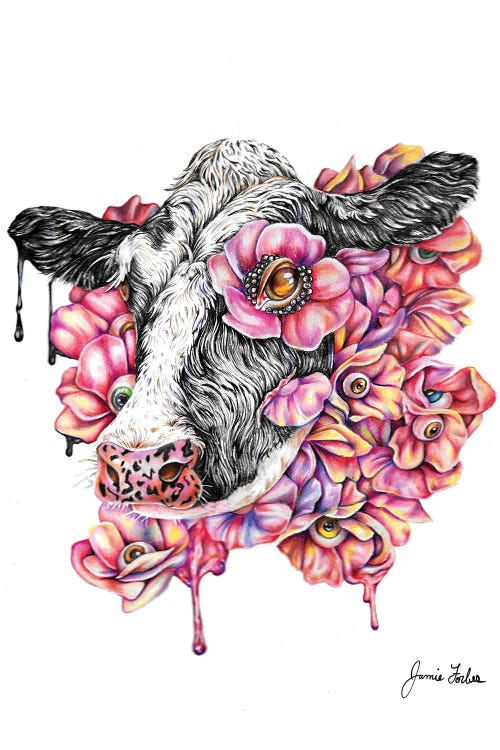 Moo by Jamie Forbes wall art