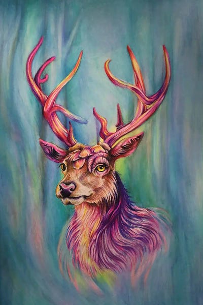 Deer George by Jamie Forbes canvas print