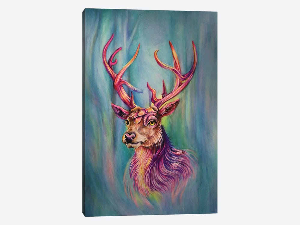 Deer George by Jamie Forbes 1-piece Canvas Wall Art