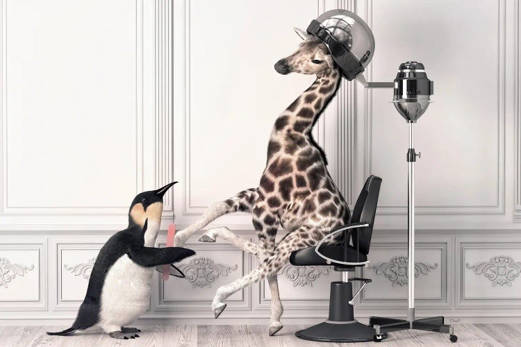 Penguin Files The Nails Of A Giraffe In The Bathroom