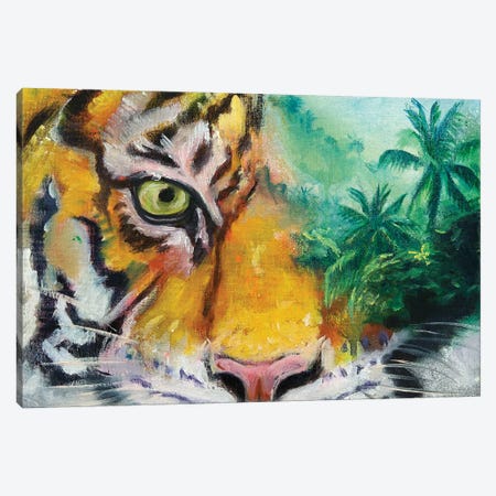 The Call Of The Wild Canvas Print #JGE19} by Jenny Geuken Canvas Art Print