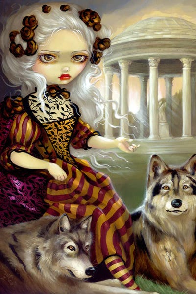 Historical Fashion: Loup Garou Le Temple by Jasmine Becket-Griffith