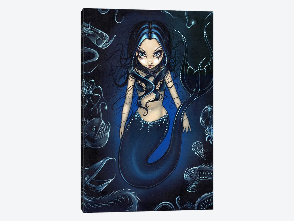 Mermaid Of The Deep by Jasmine Becket-Griffith 1-piece Canvas Artwork