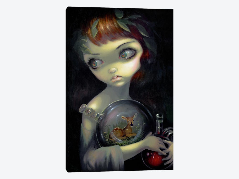 Microcosm Fawn by Jasmine Becket-Griffith 1-piece Canvas Wall Art
