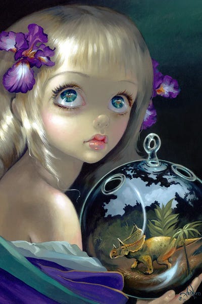 Prehistoric Animals: Microcosm Triceratops by Jasmine Becket-Griffith