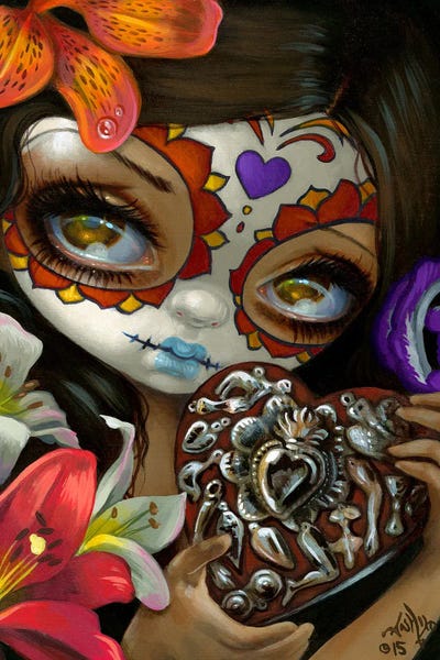 Mexican Culture: Milagros Corazon by Jasmine Becket-Griffith