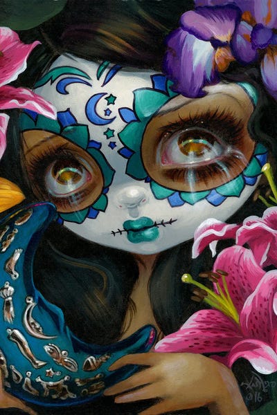 Mexican Culture: Milagros La Luna by Jasmine Becket-Griffith