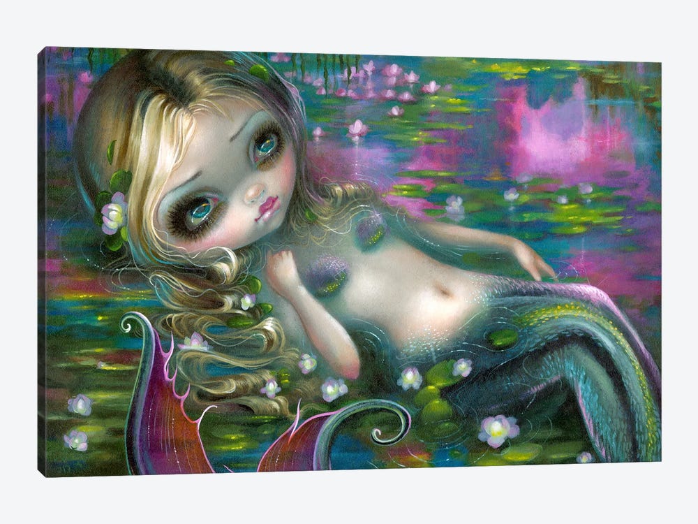 Monet Mermaid by Jasmine Becket-Griffith 1-piece Art Print