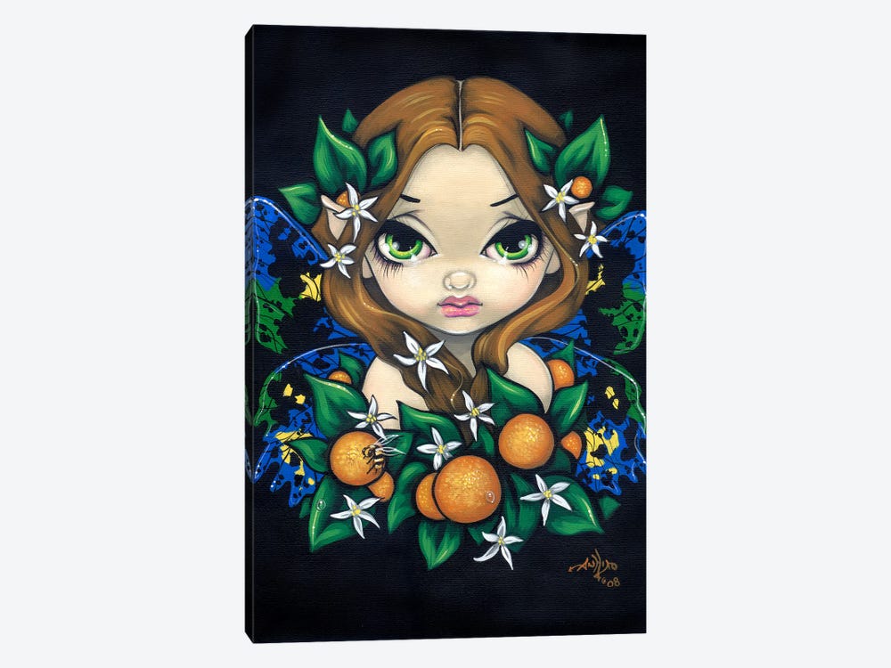 Orange Blossom Fairy by Jasmine Becket-Griffith 1-piece Canvas Art