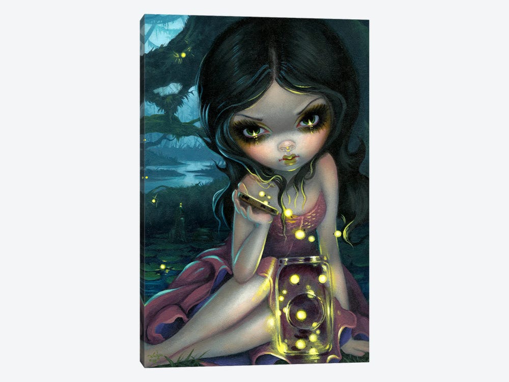 Releasing Fireflies by Jasmine Becket-Griffith 1-piece Canvas Print