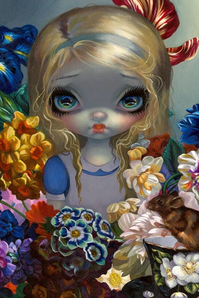 Animated & Comic Strip Characters: Alice With The Dormouse by Jasmine Becket-Griffith