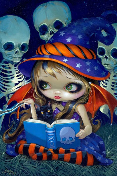 Witches: Skeleton Magic by Jasmine Becket-Griffith