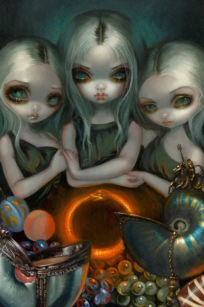 Snakes: Allegory Of Infinity by Jasmine Becket-Griffith
