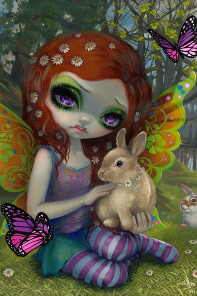 Spring by Jasmine Becket-Griffith framed canvas print
