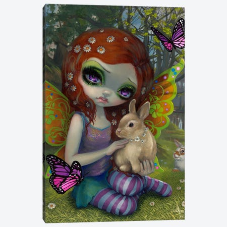 Spring Canvas Print #JGF140} by Jasmine Becket-Griffith Canvas Wall Art
