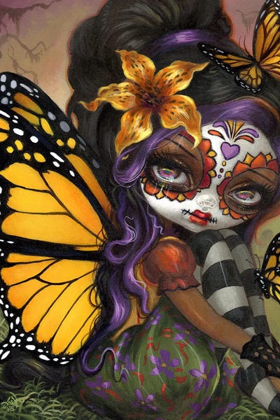 Butterflies and Flowers: Sweet Isabella by Jasmine Becket-Griffith
