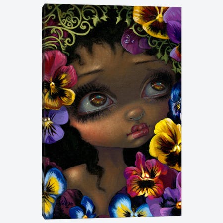 The Language Of Flowers II Canvas Print #JGF147} by Jasmine Becket-Griffith Art Print